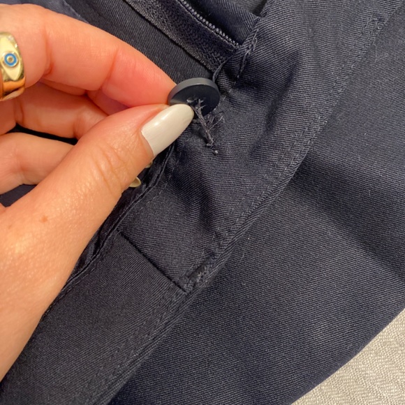 Brooks Brothers Boot Cut Pants Navy - Picture 3 of 6